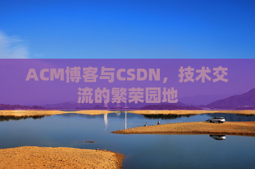 ACM博客与CSDN，技术交流的繁荣园地